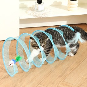 Cat Tunnel Toy Factory - Cheap Price Interactive Folded Collapsible Spring