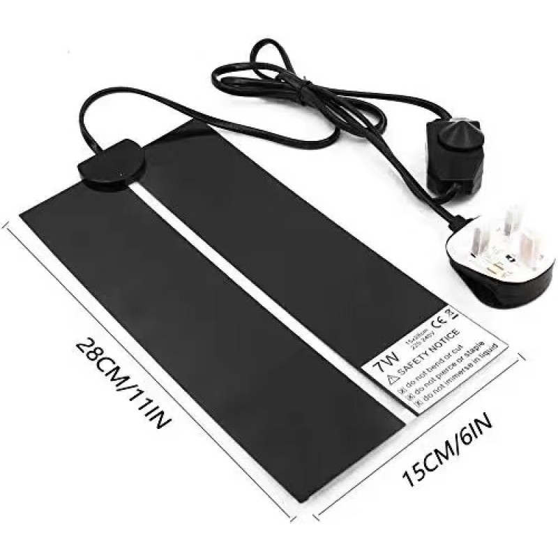 Reptile Heat Pad Supplier - 35W Temperature-Adjustable 65x28cm Small Animal