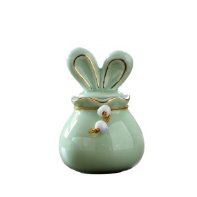 Pet Memorial Souvenir Factory - Creative Cartoon Ceramic Casket Bottle