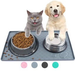 Silicone Cat Bowl Manufacturer - Portable Waterproof Washable Nonslip Mat Tray