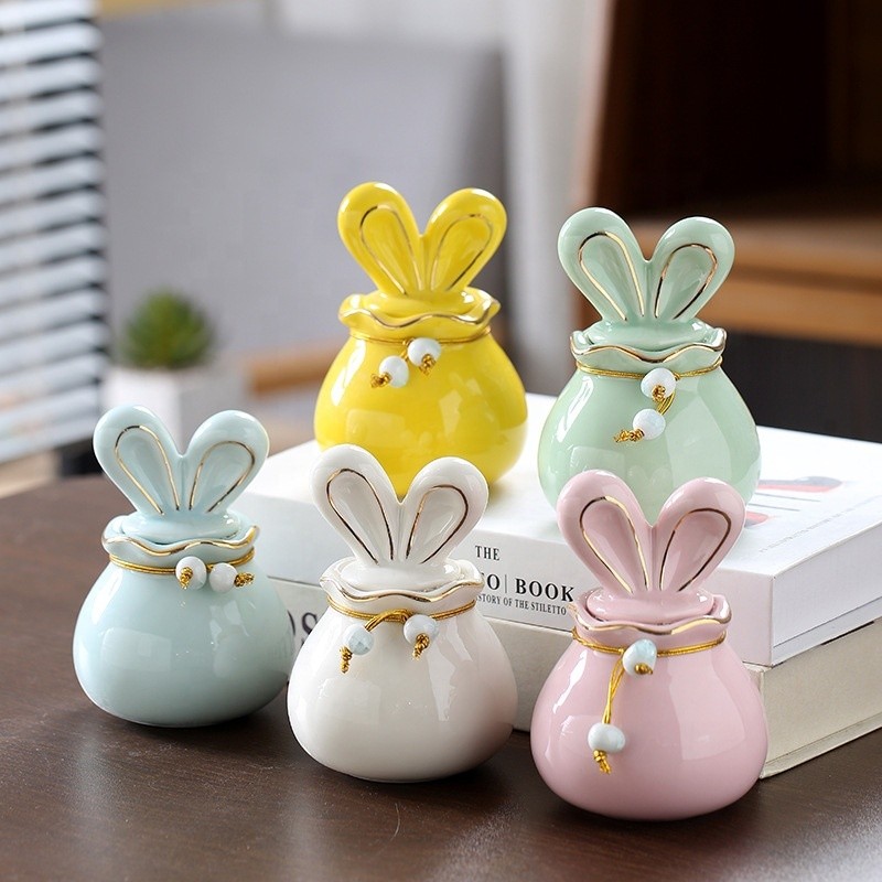 Pet Memorial Souvenir Factory - Creative Cartoon Ceramic Casket Bottle