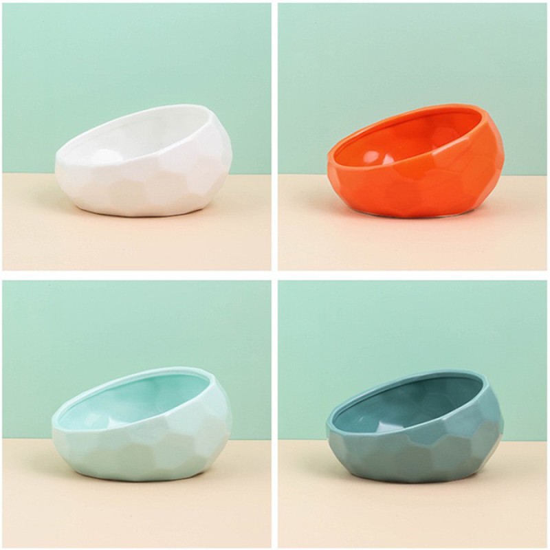 Ceramic Pet Bowl Supplier - High Quality Ceramic Feeder With Wooden Holder