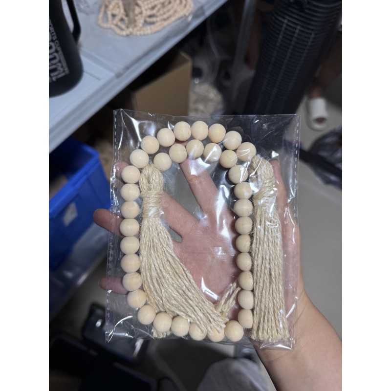 Home Decoration Factory - OEM Natural Wood Hemp Rope