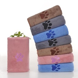 Pet Towel Factory - OEM Soft Thicken Absorbent Quick Dry
