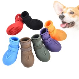 Dog Shoes Factory - OEM Waterproof Anti-drop Rain Boots