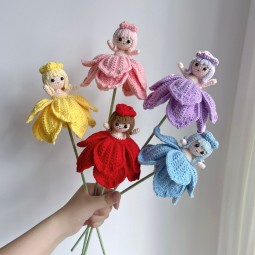 Crochet Flower Factory - OEM Carnation Fairy Knitted