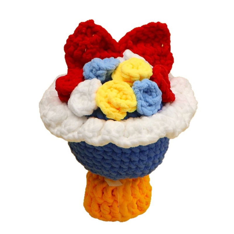 Crochet Bouquet Factory - OEM Knitted Rose Valentine Mother
