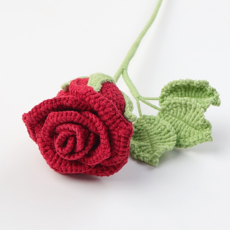 Crochet Flower Factory - OEM Handmade Rose Wine Glass