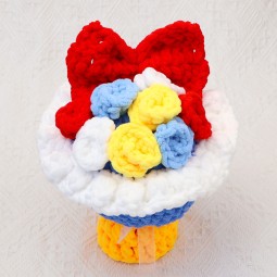 Crochet Bouquet Factory - OEM Knitted Rose Valentine Mother