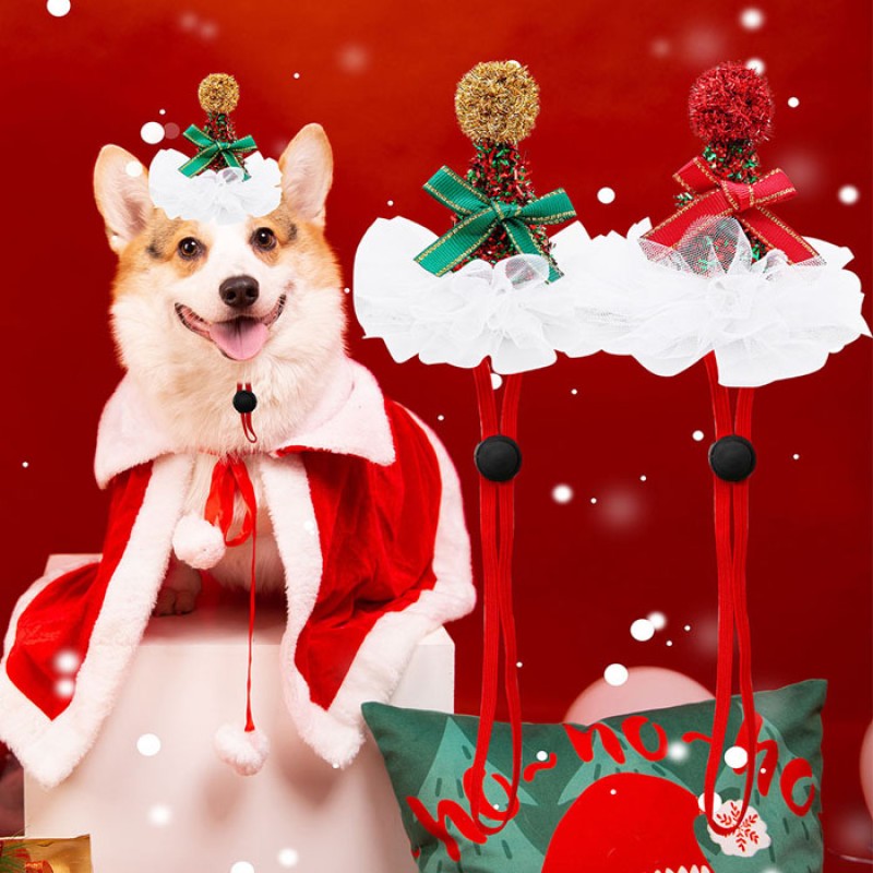 Pet Hat Factory - OEM Adjustable Headdress Christmas