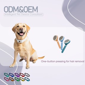 Pet Hair Remover Brush Supplier - Self Cleaning Dematting Comb Grooming Tools