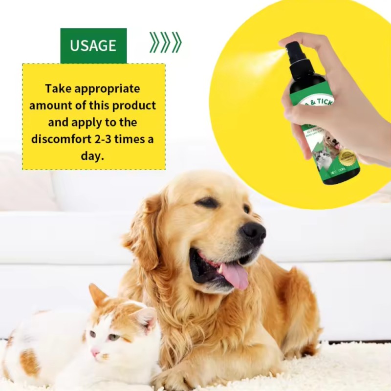 Pet Flea Spray Factory - OEM Flea Tick Prevention Repel