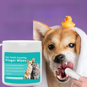 Pet Dental Wipes Manufacturer - OEM Plaque Reduce Fresh Breath