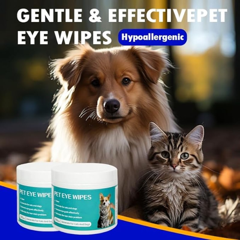 Pet Eye Wipes Factory - OEM Tear Stain Remover 100Pcs