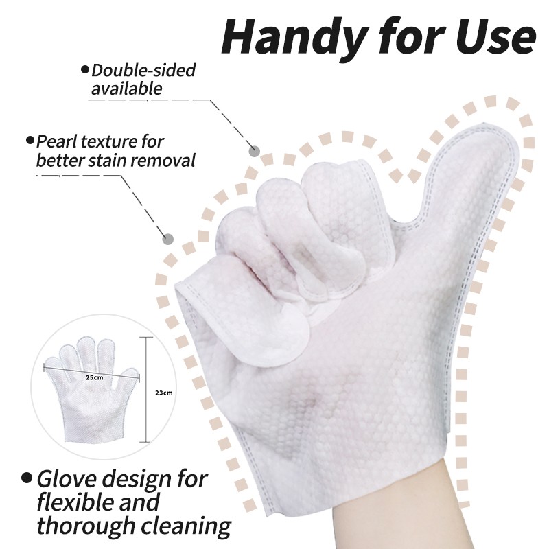 Pet Grooming Gloves Manufacturer - OEM 20pcs Luxury Biodegradable