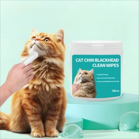 Pet Chin Wipes Manufacturer - OEM 50pcs Cruelty-Free Acne