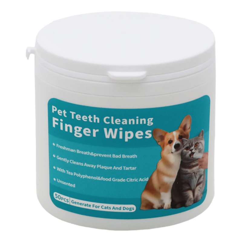 Pet Dental Wipes Manufacturer - OEM Plaque Reduce Fresh Breath