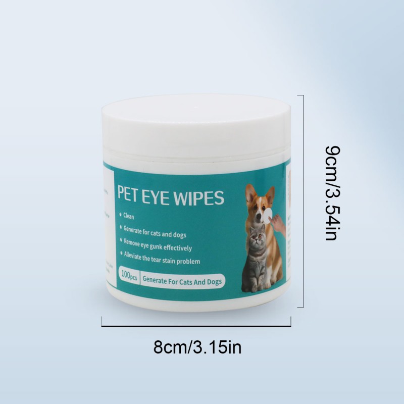 Pet Eye Wipes Manufacturer - OEM Friendly Non-woven Pad