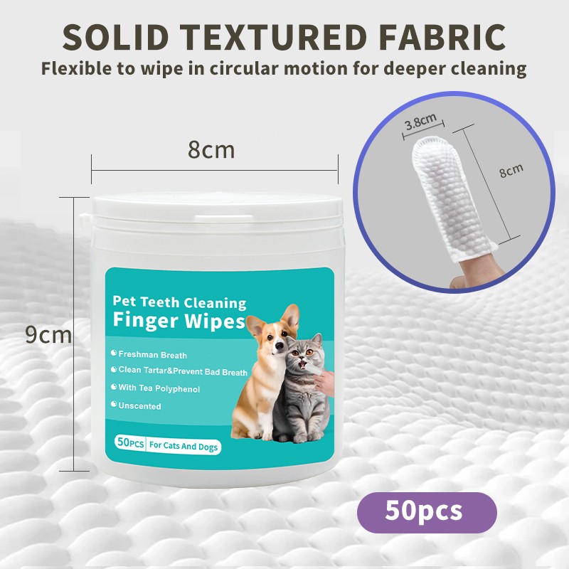 Pet Teeth Cleaner Factory - OEM Disposable Safe Non-irritating
