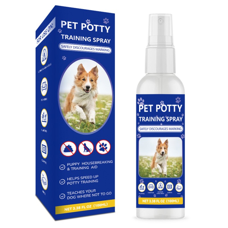 Pet Training Spray Factory - OEM Behavior Attract Potty