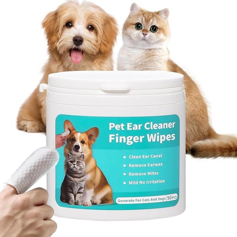 Pet Ear Wipes Factory - OEM Hot Selling Stain Removal Finger