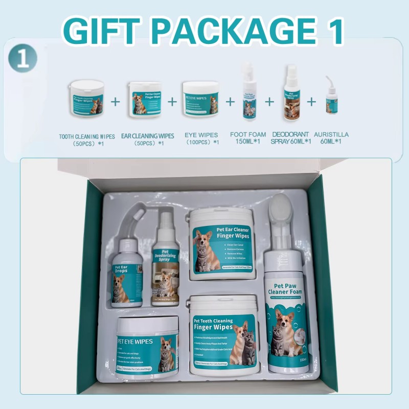 Pet Grooming Set Manufacturer - OEM Best Seller Self-Cleaning