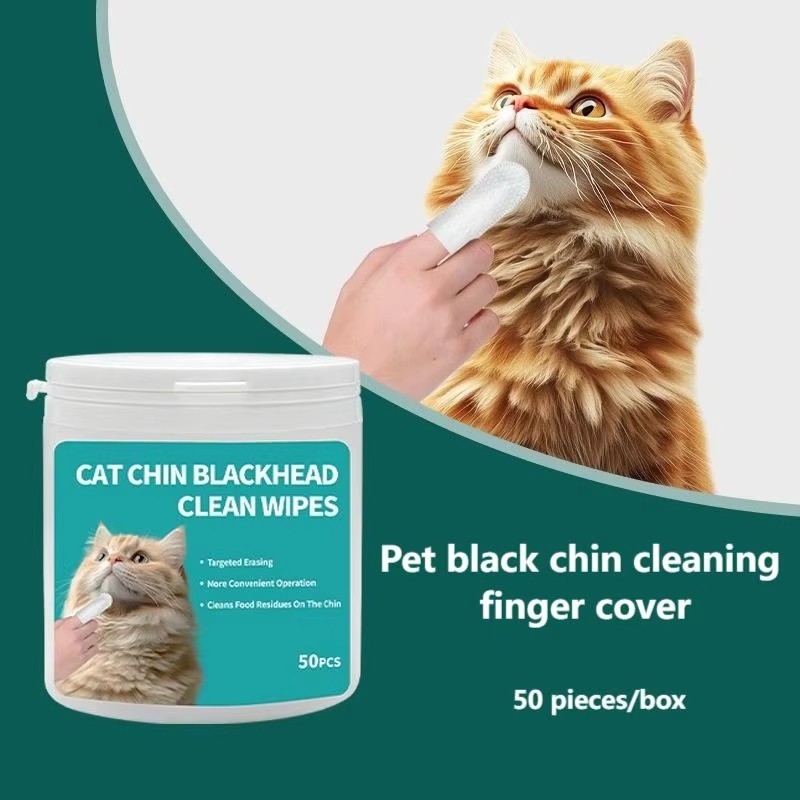 Pet Chin Wipes Factory - OEM Portable No-Rinse Whitening