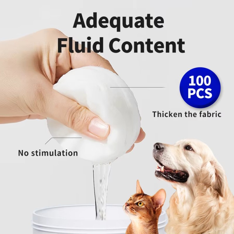 Pet Finger Wipes Factory - OEM Custom Flushable Purple