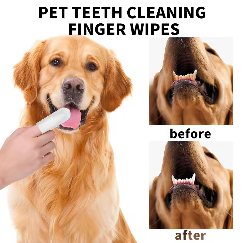 Pet Teeth Wipes Manufacturer - OEM Soft 50pcs Remove Plaque