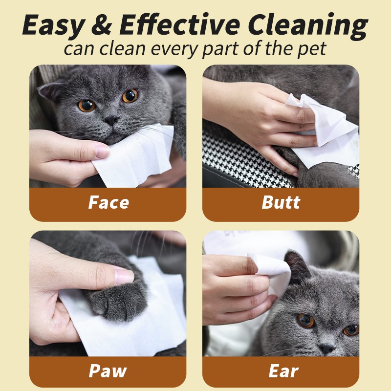 Pet Grooming Wipes Manufacturer - OEM Organic Natural Free