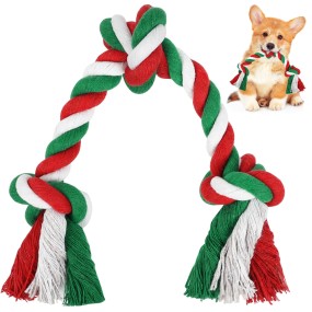 Pet Rope Toy Manufacturer - OEM Interactive Cotton 3 Knot