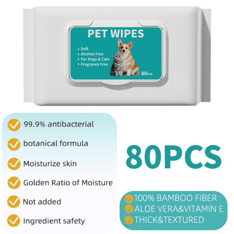 Pet Grooming Wipes Manufacturer - OEM Organic Natural Free