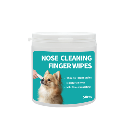 Pet Nose Wipes Manufacturer - OEM Moisturizing Finger Cot