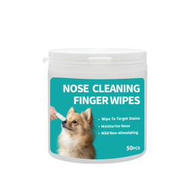 Pet Nose Wipes Manufacturer - OEM Moisturizing Finger Cot