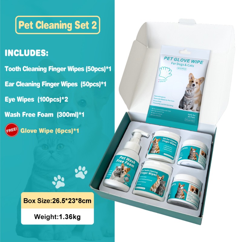 Pet Paw Care Kit Factory - OEM Wholesale Safe Natural Foaming