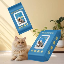 Pet Grooming Gloves Manufacturer - OEM 20pcs Luxury Biodegradable