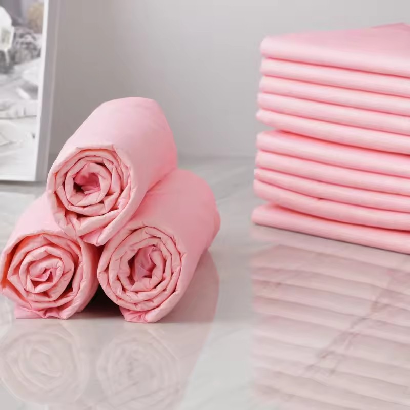 Pet Diaper Pad Manufacturer - OEM Thickened Absorbent Pink