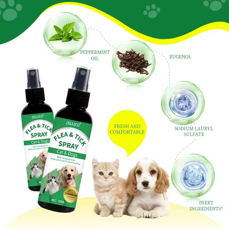 Pet Flea Spray Factory - OEM Flea Tick Prevention Repel