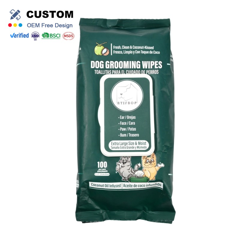 Pet Toilet Wipes Manufacturer - OEM Custom Oversized Fragrance