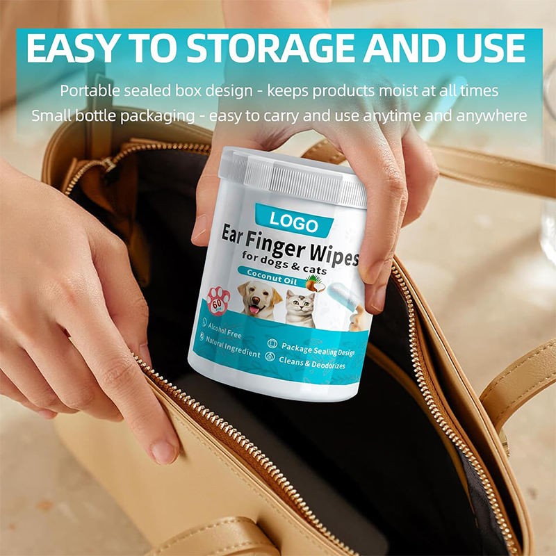 Pet Ear Wipes Factory - OEM Custom Pearl Pattern Soft