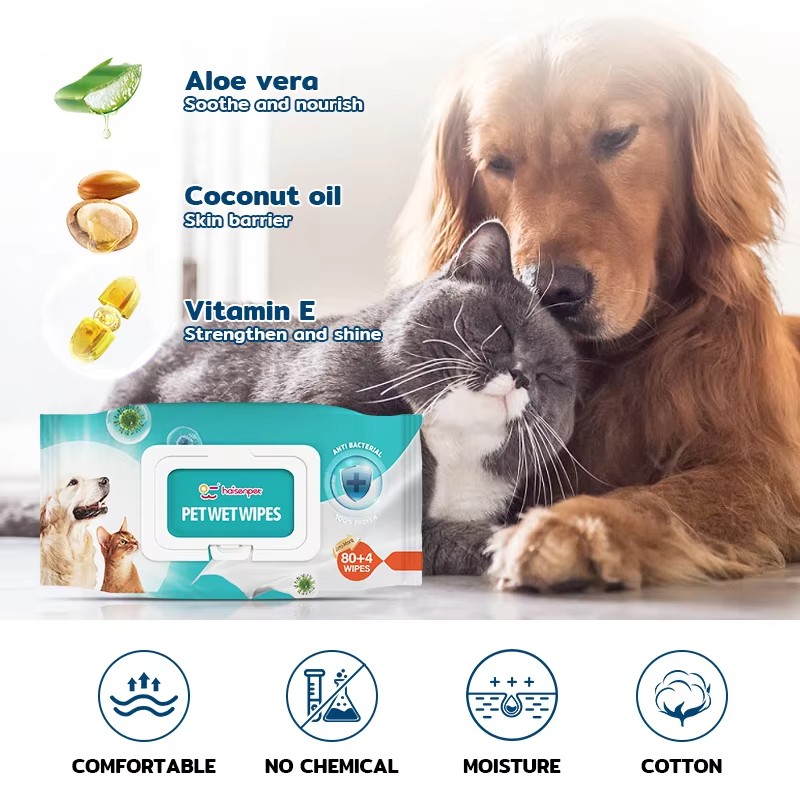 Pet Grooming Wipes Factory - OEM Fast Delivery Hypoallergenic