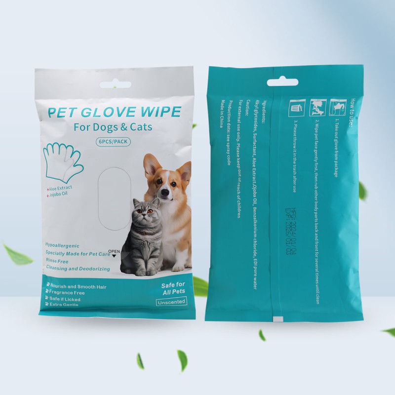 Pet Cleaning Gloves Manufacturer - OEM Custom Thick Plant Based