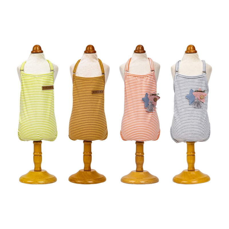 Solid Cotton One-Piece Strap Pet Physiological Pants for Female Dogs Modern Teddy Anti-Harassment Menstrual Safety Pants for