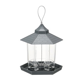 Bird Feeder Factory - Acrylic Pavilion Shape Hanging Outdoor Spot Feeder