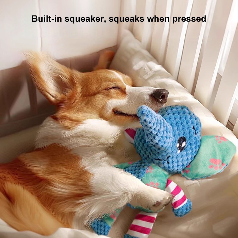 Cartoon Pet Toys Manufacturer - Eco-Friendly Durable Plush Squeaky Chew Interactive