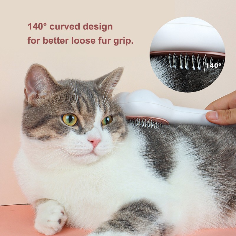 Pet Hair Remover Manufacturer - Self-cleaning Grooming Comb Dog Cat Hair Brush