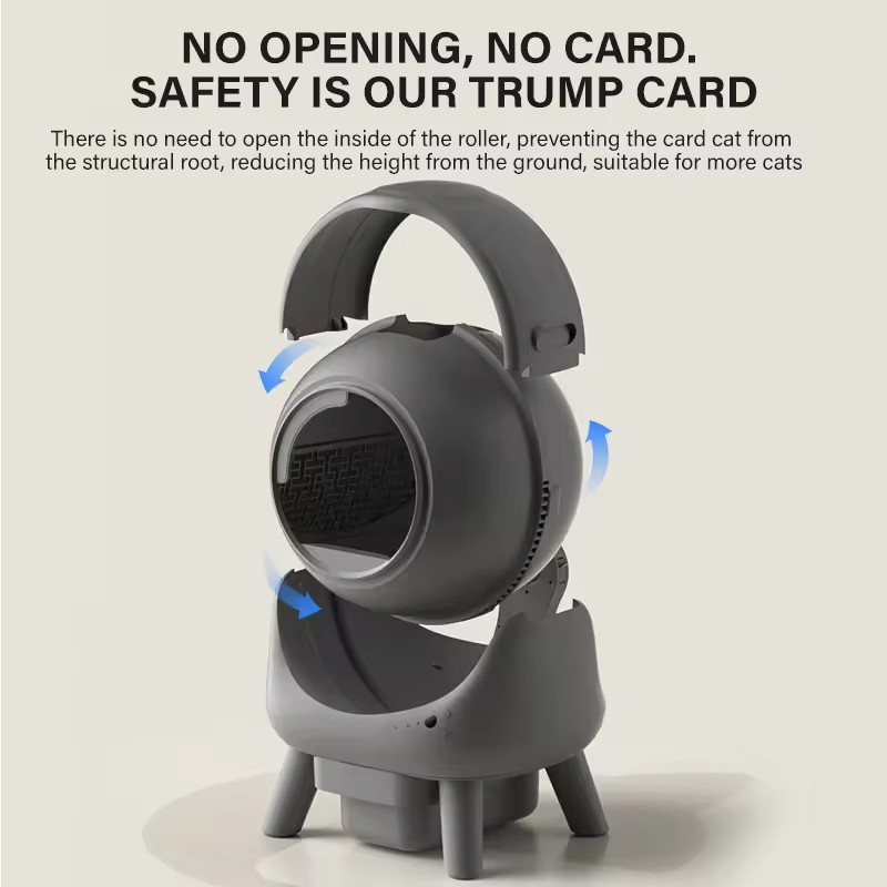 Electronic Cat Litter Box Factory - Smart Cleaning Deodorizing Open Top Self-Cleaning