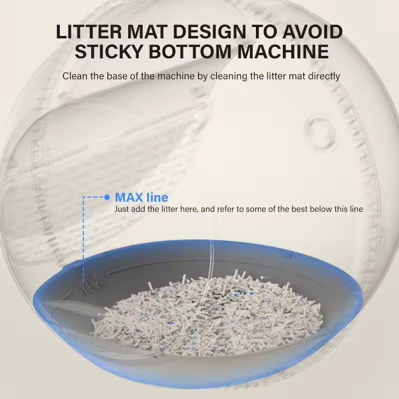 Electronic Cat Litter Box Factory - Smart Cleaning Deodorizing Open Top Self-Cleaning