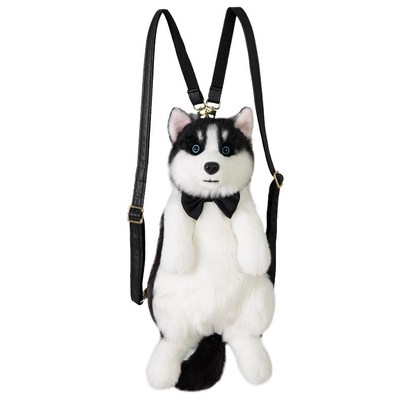 Dog Plush Toys Manufacturer - Customized Husky Stuffed Simulation Bag Pet Gifts