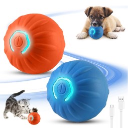 Automatic Dog Ball Factory - Motion Activated Interactive Rolling Shaking Pet Toy